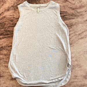 Banana Republic Light Gray Sleeveless Tank